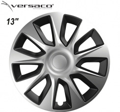Тасове за джанти 13'' Versaco Stratos Silver / Black